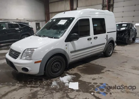 2010 Ford Transit Connect Xlt from USA, damaged, VIN NM0LS6BN5AT005436